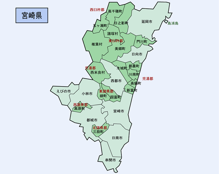 宮崎県 地盤情報ナビ ジオナビ 地図検索