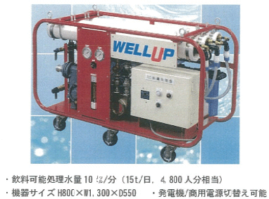 可搬式浄化設備(イメージ図)